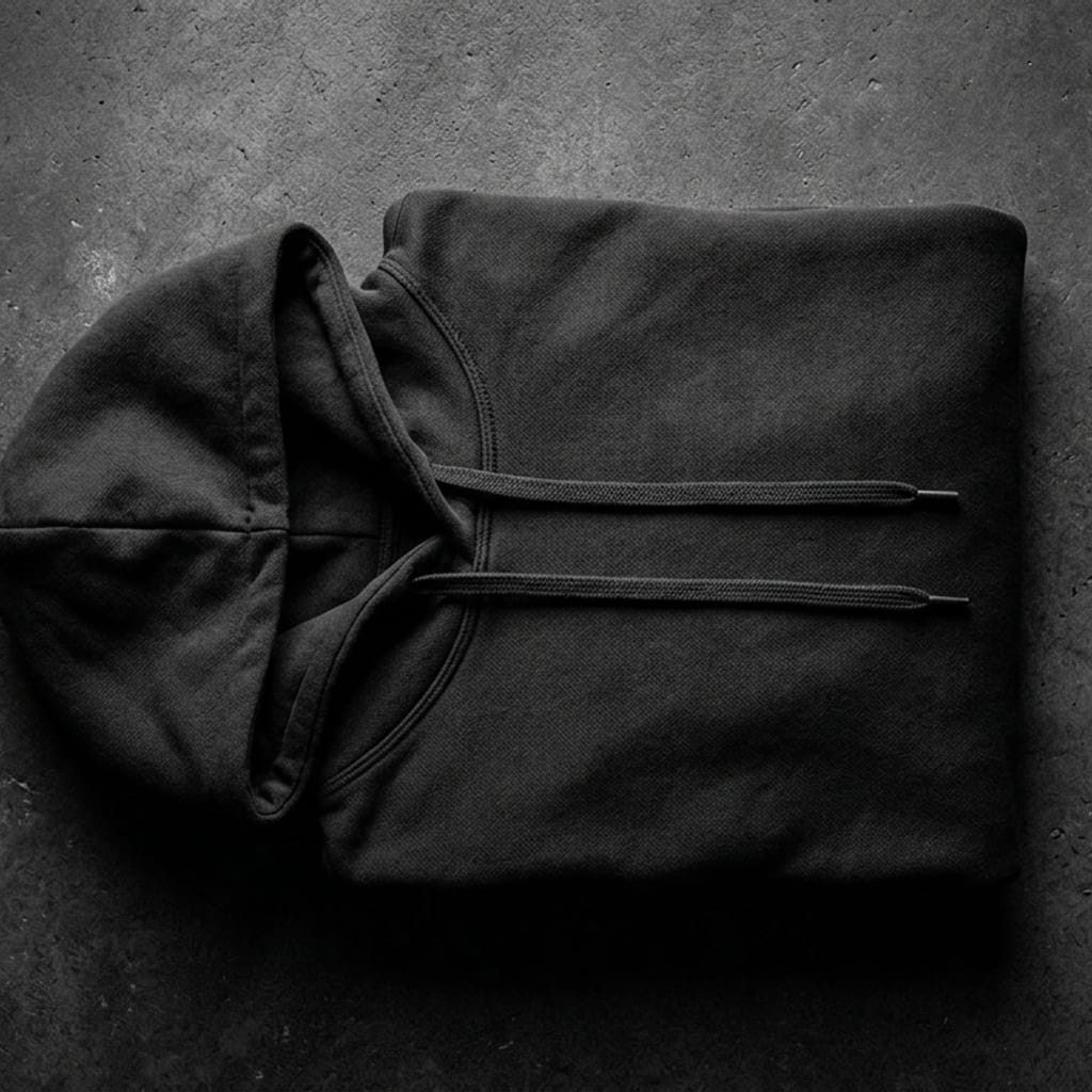 Control Hoodie — Black